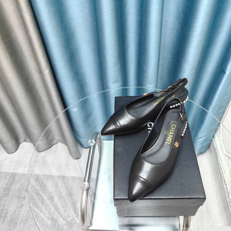 Ch*el flat shoes